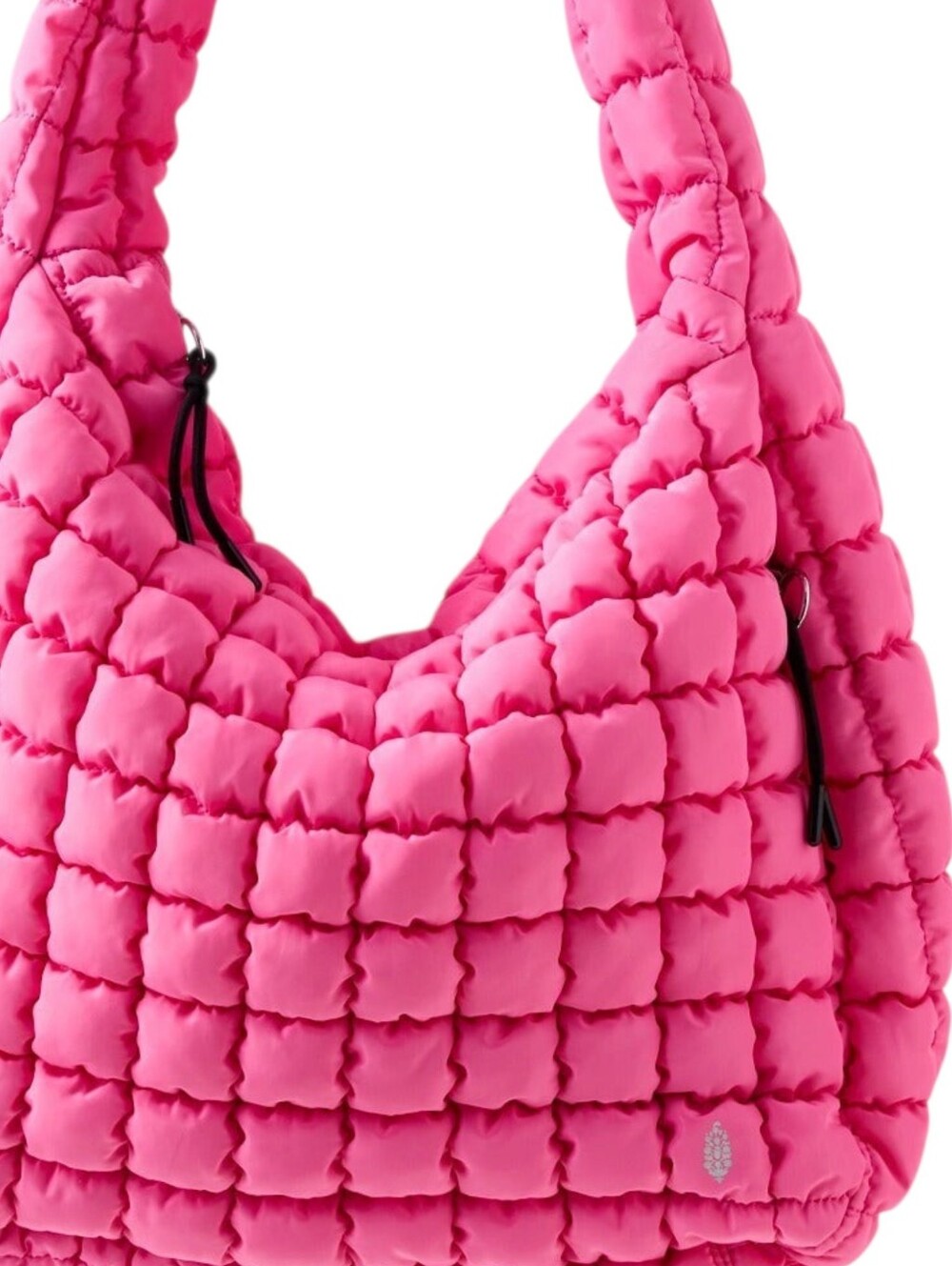 FP Movement Quilted Carryall Puffer Tote Bag Bubblegum Pink Oversized NWT - Picture 3 of 13